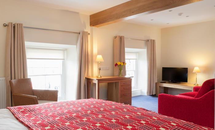 Top floor suite